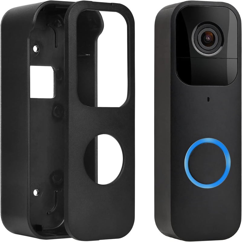ALERTCAM Adhesive Door Mount Compatible with Blink Video Doorbell (2021-1st Gen), No-Drill Mounting Bracket, Not for Blink Video Doorbell (2025-2nd Gen), Accessories for Your Security System - Black - Image 1